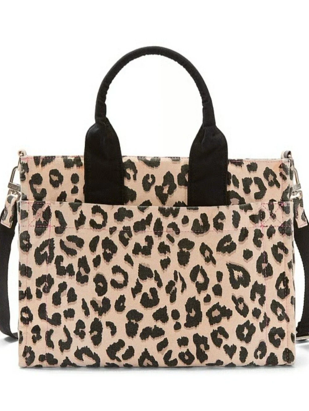 VS PINK Mini Crossbody Tote Bag with Cardholder Keychain NWT